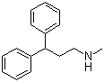 N-甲基-3,3-二苯基丙胺分子结构 (CAS 28075-29-8)
