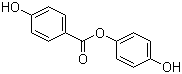 structure of CAS# 28084-48-2, 4-Hydroxyphenyl 4-hydroxybenzoate