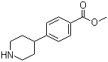 structure of CAS# 281235-04-9, Methyl 4-(piperidin-4-yl)benzoate