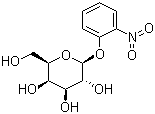 structure of CAS# 2816-24-2, 2-Nitrophenyl beta-D-glucopyranoside