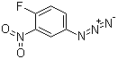 CAS # 28166-06-5, 2-Nitro-4-azidofluorobenzene, 4-Fluoro-3-nitrophenyl azide, NSC 266503