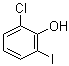 structure of CAS# 28177-52-8, 2-氯-6-碘苯酚
