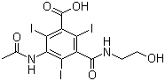 structure of CAS# 28179-44-4, Ioxitalamic acid