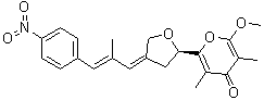 structure of CAS# 2825-00-5, (+)-(R)-Aureothin