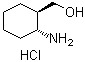 structure of CAS# 28250-45-5, (trans-2-Aminocyclohexyl)methanol hydrochloride
