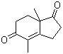 CAS # 28255-09-6, 2,3,7,7a-Tetrahydro-4,7a-dimethyl-1H-indene-1,5(6H)-dione