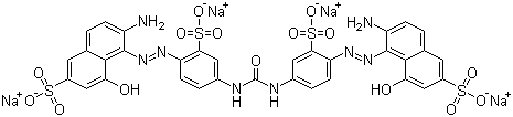 CAS # 2829-43-8, Direct Red 75 tetrasodium salt, Chlorazol fast pink, Tetrasodium 5,5'-[carbonylbis[imino(2-sulphonato-4,1-phenylene)azo]]bis(6-amino-4-hydroxynaphthalene-2-sulphonate)