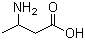 DL-3-Aminobutyric acid molecular structure (CAS 2835-82-7)