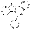 structure of CAS# 28381-92-2, 6-苯基苯并咪唑并[1,2-c]喹唑啉