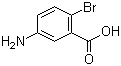 structure of CAS# 2840-02-0, 5-氨基-2-溴苯甲酸
