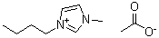 structure of CAS# 284049-75-8, 3-Butyl-1-methylimidazolium acetate