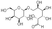structure of CAS# 28447-39-4, 6-O-beta-D-半乳糖基-D-葡萄糖