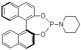 structure of CAS# 284472-79-3, 1-(11bS)-联萘并[2,1-d:1',2'-f][1,3,2]二氧磷杂七环-4-基哌啶
