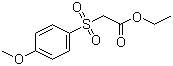 CAS 登录号：2850-21-7, 2-[(4-甲氧基苯基)磺酰基]乙酸乙酯