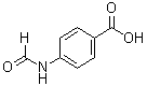 structure of CAS# 28533-43-9, 4-(甲酰氨基)苯甲酸