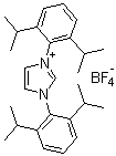 CAS # 286014-25-3, 1,3-Bis(2,6-diisopropylphenyl)imidazolium tetrafluoroborate, N,N'-Bis(2,6-diisopropylphenyl)imidazoliumtetrafluoroborate