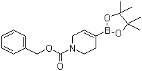 CAS # 286961-15-7, N-Cbz-3,6-Dihydro-2H-pyridine-4-boronic acid pinacol ester, 4-(4,4,5,5-Tetramethyl-[1,3,2]dioxaborolan-2-yl)-3,6-dihydro-2H-pyridine-1-carboxylic acid benzyl ester