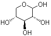 D-Arabinopyranose molecular structure (CAS 28697-53-2)