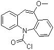 CAS # 28721-08-6, 10-Methoxyiminostilbene-5-carbonylchloride, 10-Methoxy-5H-dibenz[b,f]azepine-5-carbonylchloride