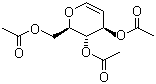 structure of CAS# 2873-29-2, Tri-O-acetyl-D-glucal
