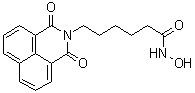 CAS # 287383-59-9, Scriptide, N-Hydroxy-1,3-dioxo-1H-benz[de]isoquinoline-2(3H)-hexanamide, GCK 1026, Scriptaid