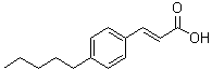 CAS # 28784-91-0, 3-(4-Pentylphenyl)-2-propenoic acid, 3-(4-Pentylphenyl)acrylic acid, p-Pentylcinnamic acid