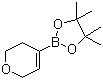 structure of CAS# 287944-16-5, 3,6-Dihydro-2H-pyran-4-boronic acid pinacol ester