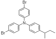 structure of CAS# 287976-94-7, 4-溴-N-(4-溴苯基)-N-(4-仲丁基苯基)苯胺