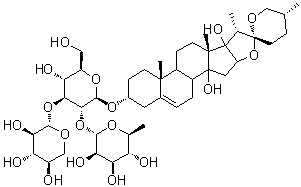 CAS 登录号：288143-27-1, 慈溪麦冬甙 A