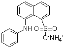 structure of CAS# 28836-03-5, 8-苯胺基萘-1-磺酸铵