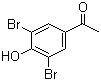 CAS # 2887-72-1, 3',5'-Dibromo-4'-hydroxyacetophenone, 1-(3,5-Dibromo-4-hydroxyphenyl)ethan-1-one