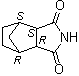 structure of CAS# 28871-95-6, 内型-2,3-降冰片二甲酰亚胺