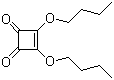 structure of CAS# 2892-62-8, Dibutyl squarate