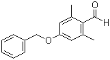 structure of CAS# 28924-92-7, 4-苄氧基-2,6-二甲基苯甲醛