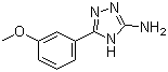 CAS # 289710-96-9, 5-(3-Methoxyphenyl)-4H-1,2,4-triazol-3-amine