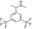 structure of CAS# 290297-43-7, N-Methyl-1-[3,5-bis(trifluoomethyl)phenyl]ethylamine