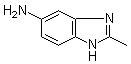2-Methyl-1H-benzimidazol-5-amine molecular structure (CAS 29043-48-9)