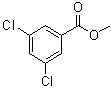 CAS # 2905-67-1, 3,5-Dichlorobenzoic acid methyl ester, Methyl 3,5-dichlorobenzoate