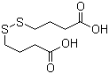 CAS # 2906-60-7, 4,4'-Dithiodibutyric acid, 3-Carboxypropyl disulfide, 4,4'-Dithiodibutanoic acid