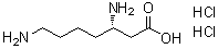 (3S)-3,7-Diaminoheptanoic acid dihydrochloride molecular structure (CAS 290835-83-5)
