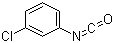 CAS # 2909-38-8, 3-Chlorophenyl isocyanate, 1-Chloro-3-isocyanato-benzene