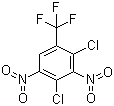 structure of CAS# 29091-09-6, 2,4-二氯-3,5-二硝基三氟甲苯