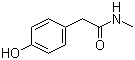 structure of CAS# 29121-34-4, 4-羟基-N-甲基苯乙酰胺