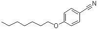 structure of CAS# 29147-88-4, 4-(庚氧基)苯甲腈