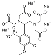 CAS # 291517-40-3, DM-nitrophen Sodium, Sodium 2,2',2'',2'''-((1-(4,5-dimethoxy-2-nitrophenyl)ethane-1,2-diyl)bis(azanetriyl))tetraacetate