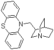 CAS # 29216-28-2, Mequitazine, 10-(1-Azabicyclo[2.2.2]oct-3-ylmethyl)-10H-phenothiazine