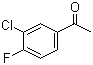 structure of CAS# 2923-66-2, 3'-Chloro-4'-fluoroacetophenone