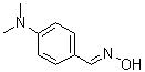 CAS # 2929-84-2, 4-(Dimethylamino)benzaldehyde oxime, 4-(N,N-Dimethylamino)benzaldehyde oxime, 4-Dimethylaminobenzaldoxime, NSC 522103, p-(Dimethylamino)benzaldehyde oxime, p-(Dimethylamino)benzaldoxime