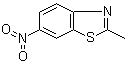 CAS # 2941-63-1, 2-Methyl-6-nitro-1,3-benzothiazole, 2-Methyl-6-nitrobenzothiazole, 6-Nitro-2-methylbenzothiazole, NSC 504572
