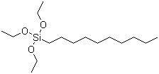 CAS # 2943-73-9, Decyltriethoxysilane, 1-(Triethoxysilyl)decane, KBE 3103, SID 2265.0, Tri(ethoxo)(decyl)silane, Triethoxydecylsilane, n-Decyltriethoxysilane